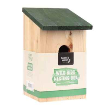 Nature's Market Woodern Bird Nesting Box